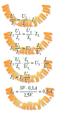 Obliczamy I<sub>3</sub>