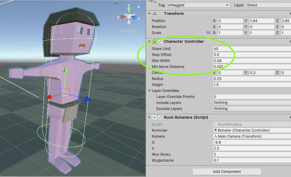 Character Controller Unity