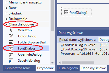 FontDialog visual studio C#