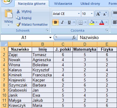 jak utworzyć tabelę przestawną