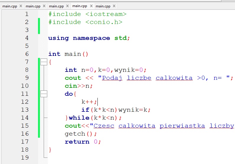 Pętla do wile C++. Klasa 2