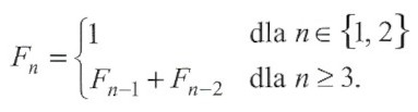 Obliczanie wartości elementów ciągu Fibonacciego. Klasa 2