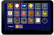 znaki drogowe na telefon, tablet, smartfon