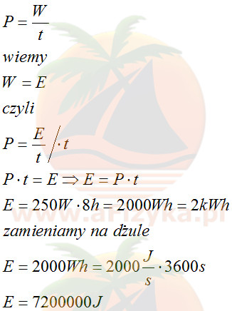 zużycie energii elektrycznej