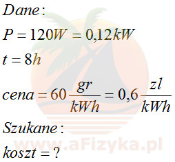 Ile zapłacimy za energię zużytą przez komputer