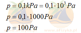 Przeliczamy 0,1 kPa