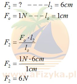 Obliczamy wartość wektora F2