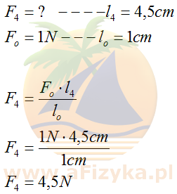 Obliczamy wartość wektora F4