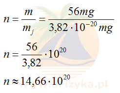 ile jest jonów w litrze wody