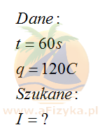  przez przewodnik w czasie 60 s