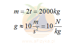 2t = 2000kg