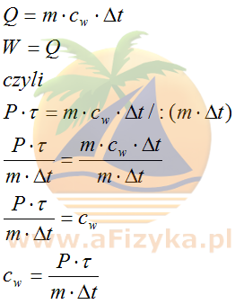 Z zasady zachowania energii