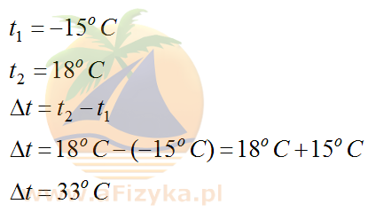 Obliczamy przyrost temperatury truskawek