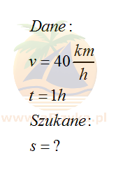 Zapiszemy dane odczytane z wykresu