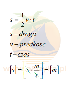 wzór na drogę w ruchu prostoliniowym jednostajnie przyspieszonym