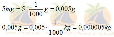 5mg na gramy