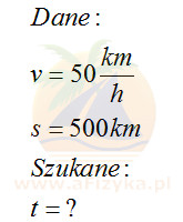 Okręt płynie ze stałą prędkością 50 km/h